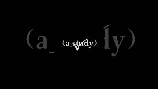 「(a_study)」MV 5/27 19:00 OUT!