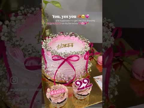 Pinterest inspired 🎀🧷#youtubeshorts #gift #surprise #pinkcake #homebaker #vintagecake #fyp #cake