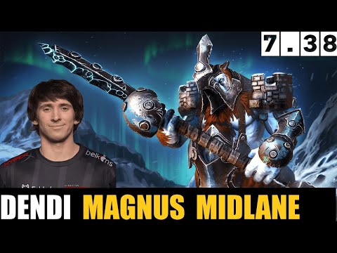 🤯 DENDI [Magnus] MID 7.38 - DOTA 2 HIGHEST MMR MATCH #dota2  #dota2gameplay #dendi