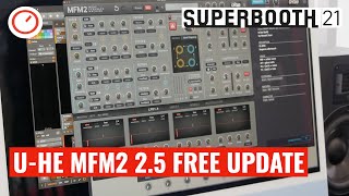 Video thumbnail for Superbooth 2021: U-he MFM2 More Feedback Machine 2.5 Massive Free Update by SYNTH ANATOMY