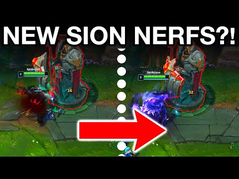 Thebausffs isn't gonna like the new INTING Sion nerfs...