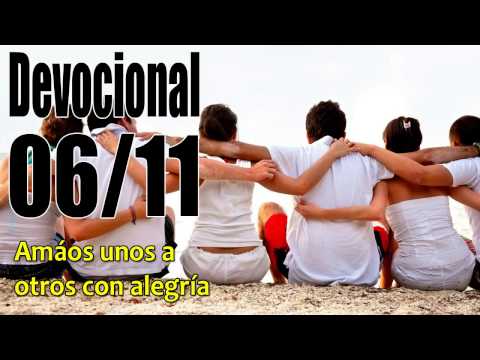 Amaos unos a otros con alegría. Devocional John Piper solid joys 06/11