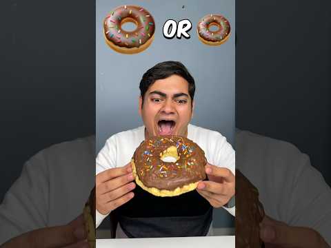 Big or Small!? 🥴 (Food Challenge 9!) #shorts