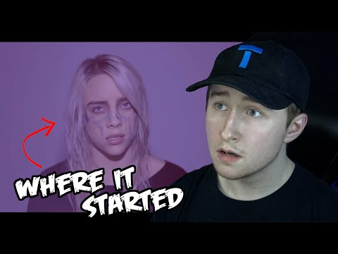 EDITOR REACTS to Billie Eilish - Ocean Eyes (Official Music Video)