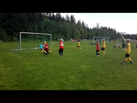 Tervarit 03 syöttelee maalin