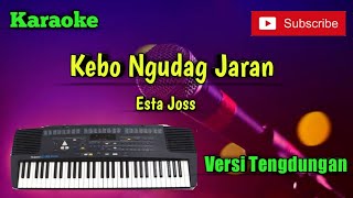 Download lagu Kebo Ngudag Jaran ( Esta Joss ) Karaoke Versi Sandiwaraan - Tengdung Cover mp3