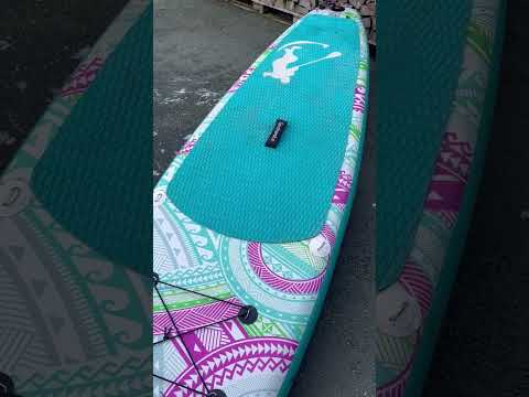 SUP Safety video - frozen deckpad