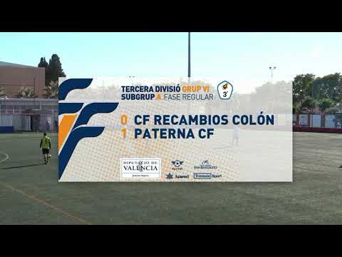 Gol CF Recambios Colón 0 1 Paterna CF 3 1 2021