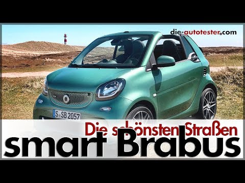 2017 smart Brabus Cabriolet - The most beautiful roads - Sylt | Driving report | Car | German