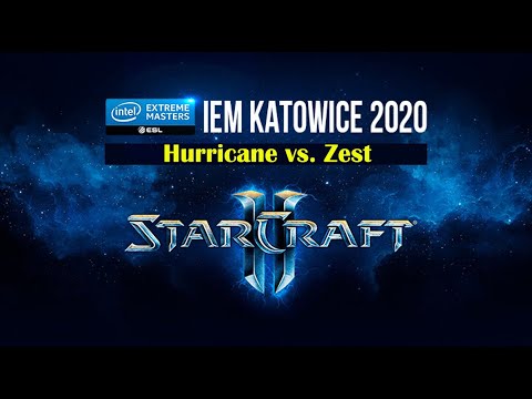 Hurricane vs. Zest - StarCraft II IEM Katowice 2020 - RO12 | Highlights