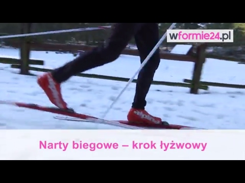 Narty biegowe - krok łyżwowy