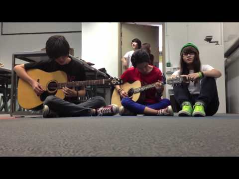 The A Team - Ed Sheeran ( Cover by JJ and Tiffany Ft. Micah )