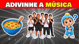 VOCÊ SABE QUAL É? 🎵🤔 ADIVINHE A MÚSICA PELOS EMOJIS | Hits Virais + Desafios