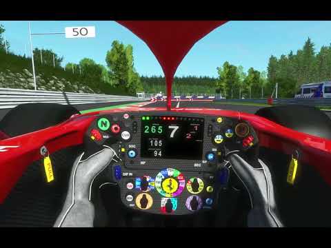F1 2018 Austrian Grand Prix Red Bull Ring Guide Hot Lap Onboard With Halo On rFactor 2 Round 9