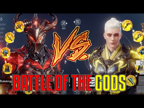Battle of the Gods Jihoajae vs Mc lux tv Korea Top 1 Warrior Vs Top 1 Lancer