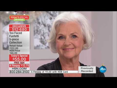 HSN | Too Faced Cosmetics Gifts 11.11.2016 - 04 AM
