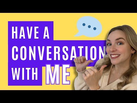 Have a Conversation with Me in English!