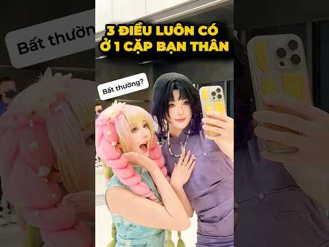 3 điều hay gặp ở một cặp bạn thân✅- Mitsuri x Shinobu#cosplay #shorts #minnacosplay