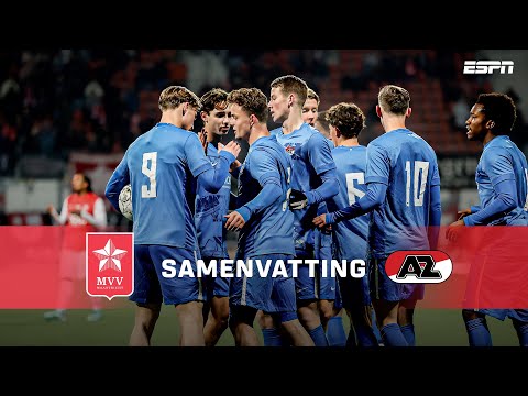 MVV MAASTRICHT geeft VOORSPRONG helemaal WEG 😢 | Samenvatting MVV Maastricht - Jong AZ