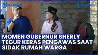 Gubernur Sherly Murka saat Sidak RTLH: RAB Cukup, Mengapa Dinding Dalam Tidak Diplester?