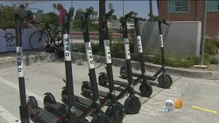 Bird Scooters Launch In Culver City