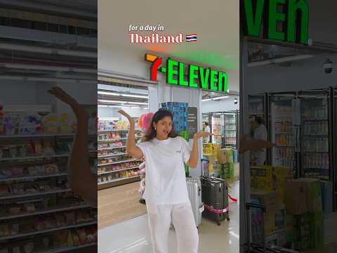 Eating Thailand’s 7-11 FOOD For A Day 🇹🇭🥪🍜 #7eleventhailand #ashortaday