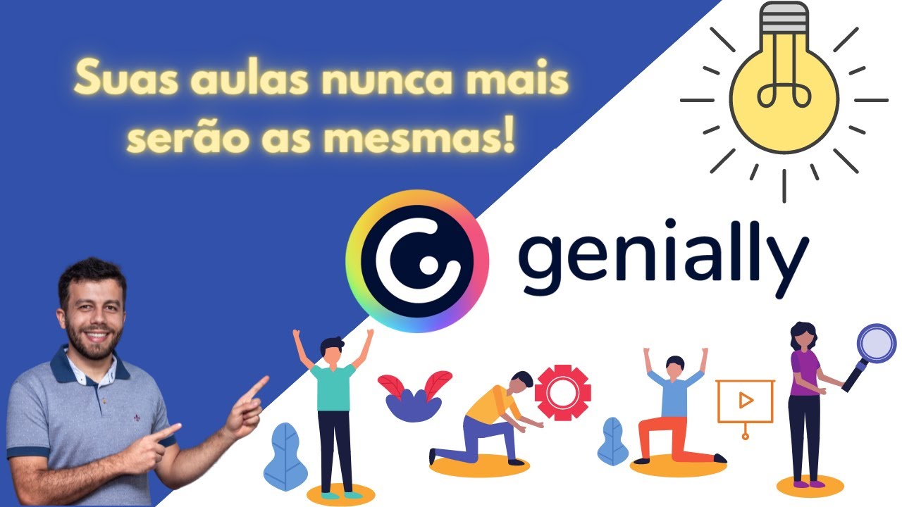 Como usar o GENIALLY - Tutorial Completo