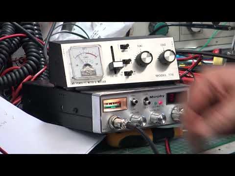 Murphy DS602 CB27/81 UK FM CB radio - extensive On The Air test