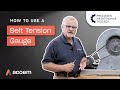 How To Use A Belt Tension Gauge Precision Maintenance Toolbox ACOEM