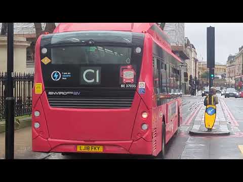 Here is the C1 bus in Victoria Sunday 5 January 2025