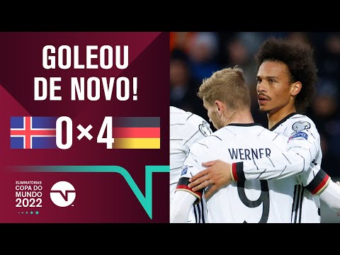 Gols e lances de Islândia x Alemanha