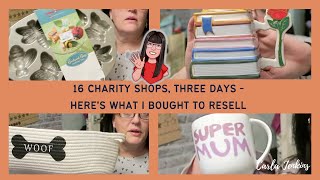 WHAT CAN YOU GET IN CHARITY SHOPS TO SELL ON EBAY? | CARLA JENKINS