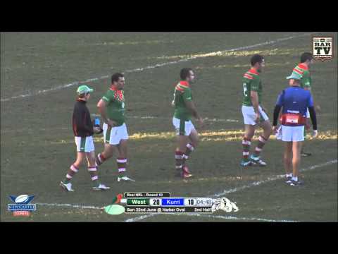 Real NRL First Grade Highlights West v Kurri Kurri Round 10