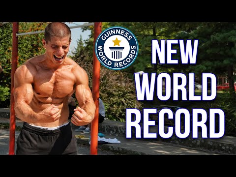 1131 PULL-UPS IN 60 MIN / 1131 zgib za 60 minuta GUINNESS WORLD RECORD?