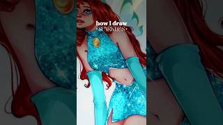 Creating a sparkly effect + free brushset! 💜#procreate #arttutorial