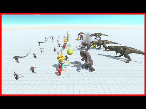 GORO & T-REX VS 3x FACTIONS ($imiliar Price) - ANIMAL REVOLT BATTLE SIMULATOR