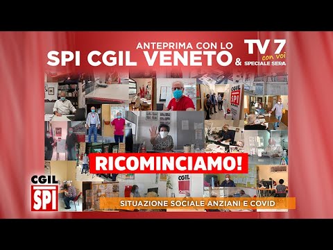 TV7 CON VOI SPECIALE SERA DEL 5/4/22 (2 di 6) - Situazione sociale anziani e Covid