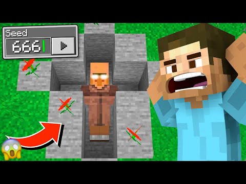 Exploring Real Cursed Minecraft Seeds