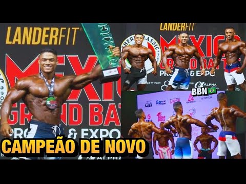 EDVAN GANHOU FÁCIL: CAMPEÃO MÉXICO PRO 2023 COM SHAPE ABSURDO