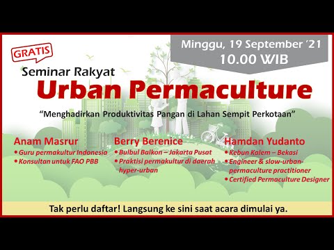 , title : 'SeminarRakyat : Urban Permaculture'