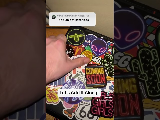 Vídeo relacionado con 200 Pegatinas Infantiles, Adolescentes y Adultos, Stickers Neon Bonitas, Impermeable Vinilo Pegatinas para Botella Agua, Ordenador Portatil, Skateboard, Maletas, Laptop, Ipad, Guitarra, Fiambrera, etc