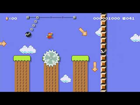 Toad's Chomp Chase by Josh 🍄 Super Mario Maker #alf