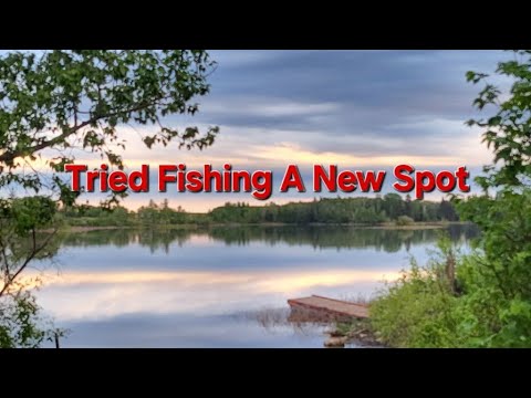 Tried Fishing A New Spot.