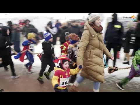 Finał WOŚP i Stacja Pogodne Suwałki z paradą i kąpielami morsów