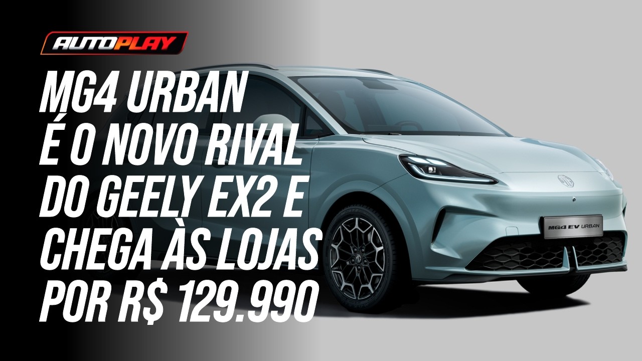 O TERROR DO GEELY EX2: MG Urban chega ao Brasil com versões a partir de R$ 129.990