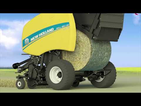 Roll-Belt™ baler twine wrapping system