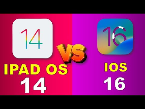 IPADOS 14 VS IOS 16