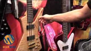 Video thumbnail for Dean USA John Entwistle Spider Bass, Dean USA John Entwistle Hybrid Bass: Elliot Dean Proudly Shows by gearwire