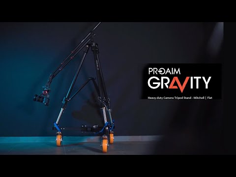 Proaim Gravity Heavy-duty Camera Tripod Stand - Flat Mount Base, 250kg/551lb Payload| Feature Shots