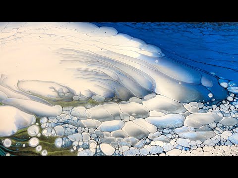 #180.  AMAZING Cloud Pour — MUST SEE!!!  Fluid Art